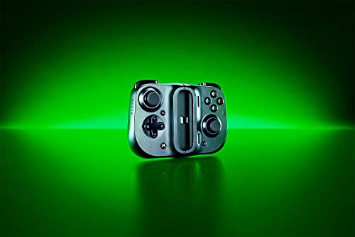 Razer Kishi para Android (Xbox) - Controlador de Juegos para teléfonos, conexión USB-C, diseño ergonómico, Ajuste Individual para teléfonos móviles, Dispositivo analógico - Negro