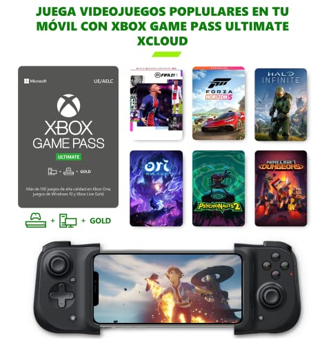 Razer Kishi para Android + Xbox Game Pass Ultimate 1 Mes | Xbox xCloud - Código de descarga