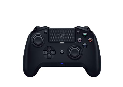 Razer Raiju Tournament 2019Mando de juegos inalámbrico y con cable para PS4 y PC, Mando Gaming con Bluetooth y cable ,botones de acción, palos intercambiables, aplicación móvil, Negro