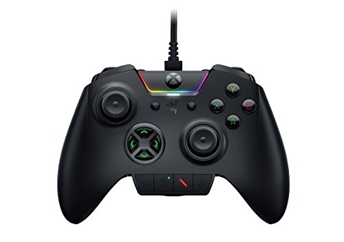 Razer Wolverine Ultimate - Mando de juegos con cable para Xbox One + Xbox Series X / S + PC con Chroma RGB, palos intercambiables y D-pad, negro