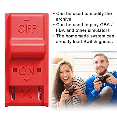 RCM Clip Jig Herramienta de Accesorio Herramienta de Conector Corto Cortocircuito para Switch Joy-con Cortocircuito con Caja de Almacenamiento