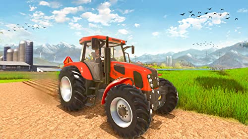Real Big Farm Sim- Tractor Farming Games 2021
