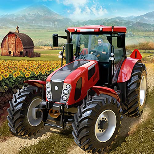 Real Big Farm Sim- Tractor Farming Games 2021