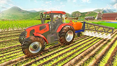 Real Big Farm Sim- Tractor Farming Games 2021