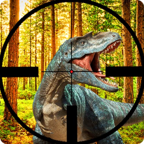 Real Jurassic Dino Hunter FPS Shooting 2019: Volcán jungla dinosaurio pistola disparos juegos de supervivencia batalla depredador glaciar raptor agujero negro balsa batalla refugio zona