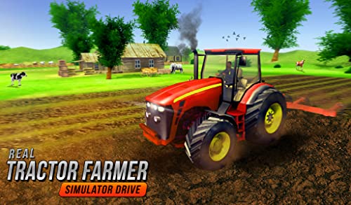 Real Tractor Farmer Sim Drive - Farming Games 2019 Simulator