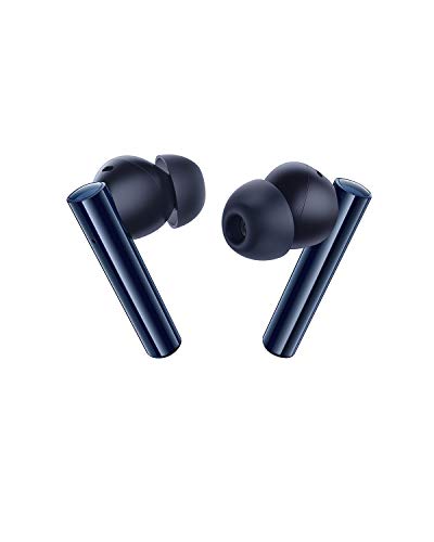 realme Buds Air 2 Auriculares Inalambricos, Cancelación de ruido activa, Auricular con Latencia superbaja de 88 msy, 10mm Hi-Fi Bass Boost Driver, IPX5 Ofrece Resistencia al Agua, Negro