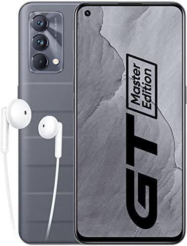 realme GT Master Edition Smartphone Libre, Procesador Qualcomm Snapdragon 778G 5G, Pantalla completa AMOLED Samsung de 120 Hz, Carga SuperDart de 65W, Cámara principal de 64MP, 6+128GB, Gris viajero