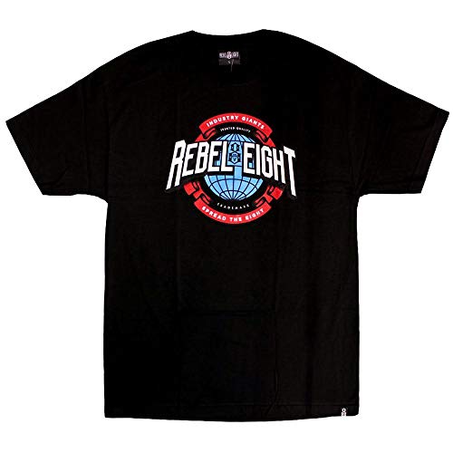 Rebel8 Industry Giant T-Shirt Black