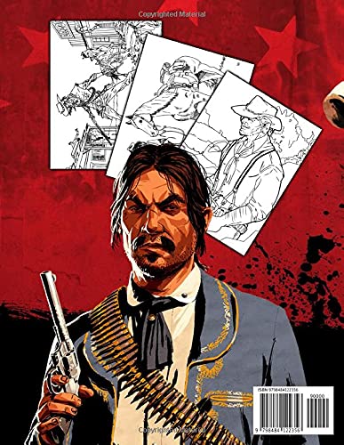 Red Dead Redemption Coloring Book: One Of The Best Ways To Relax And Enjoy Coloring Fun.