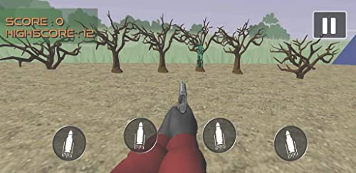 Red Stick Shooting Game : Survival challenge of Life in spooky action adventure missions & creepy sounds in day light