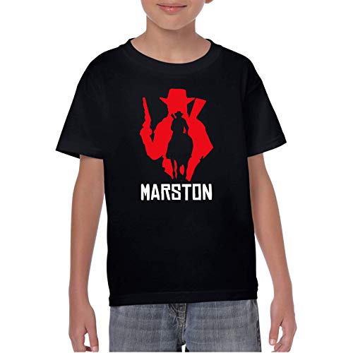 Redemption - Camiseta niño Manga Corta (Negro, 8 años)