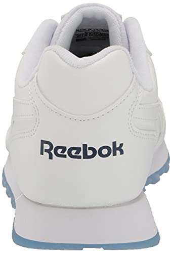 Reebok Men's Classic Harman Run Sneaker, White/Vector Navy, 8