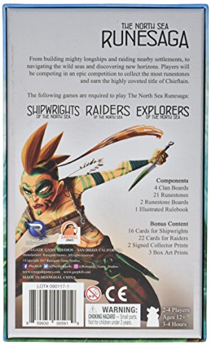 Renegade Games 591 The North Sea Runesaga - Juego de Mesa (en alemán)
