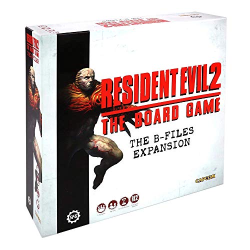 Resident Evil 2 - The Board Game: B-Files Expansion Unisex Juego de Mesa Standard, Plastico,