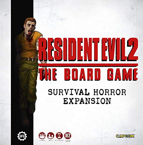 Resident Evil 2 - The Board Game: Survival Horror Expansion Unisex Juego de Mesa Standard, Plastico,