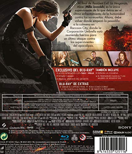 Resident Evil 6 (BD + BD Extras) [Blu-ray]