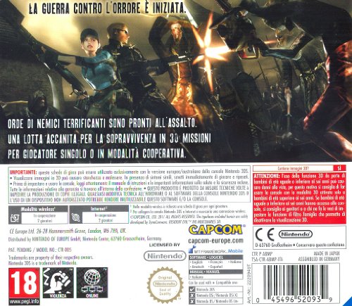 Resident Evil-the Mercenaries(3ds)