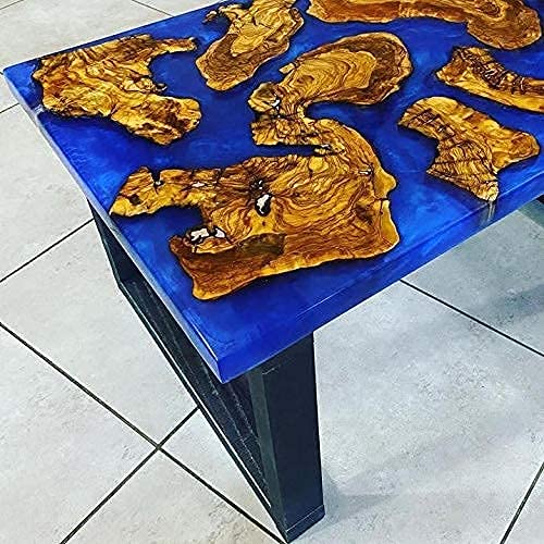 Resina epoxi, Ultra transparente 2-componentes 1,6 Kg Super transparente efecto agua para creación de joyas resina transparent, para artistas, (1,6 kg)