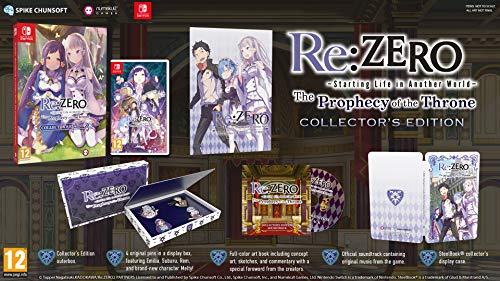 Re:ZERO - The Prophecy of the Throne Collector's Edition Switch