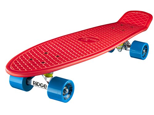 Ridge Retro 27 - Skateboards, color rojo y azul, 68 cm (28'')