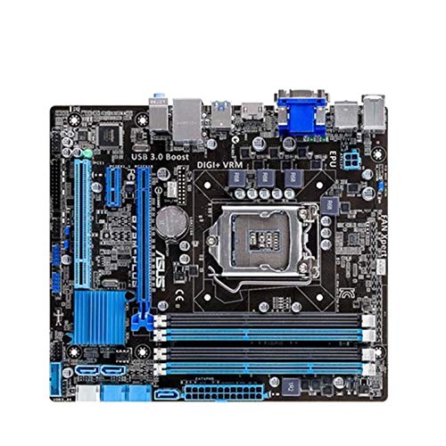 RKRLJX Placa Madre Placa Base De Juegos Fit For ASUS LGA 1155 B75M-PLUS Placa Base DDR3 32GB Fit para Intel B75 B75M-PLUS MAPORTE DE Desktop SECHCERBOARD SAYANDO SATIS III USB