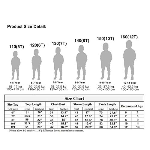 Roblox Youtube Game Niños Chicos Manga Larga Navidad Pijamas Dos Piezas Pjs 6-13 Años (Rojo, 8-9 años)