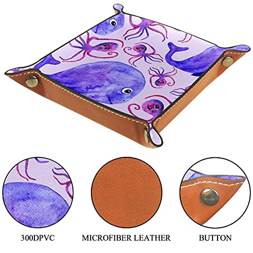 rogueDIV Bandeja de dados Dados Rolling Tray Holder Caja de almacenamiento Bandeja de dados para RPG DND Juegos de mesa bandeja de dados mundo submarino