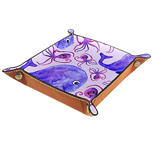 rogueDIV Bandeja de dados Dados Rolling Tray Holder Caja de almacenamiento Bandeja de dados para RPG DND Juegos de mesa bandeja de dados mundo submarino
