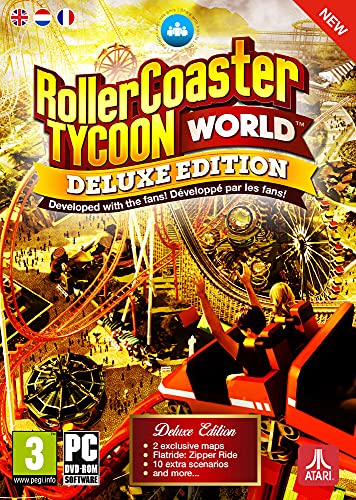 Roller Coaster Tycoon World - Edition Deluxe [Importación francesa]