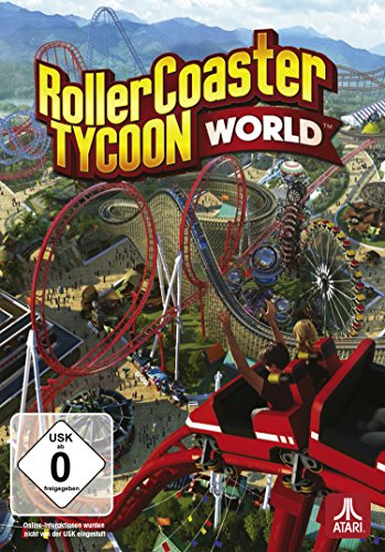 Rollercoaster Tycoon World (Code In Der Box) [Importación Alemana]