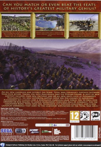 Rome Total War: Alexander - The 2nd Official Rome Total War Expansion (PC CD) [Importación inglesa]