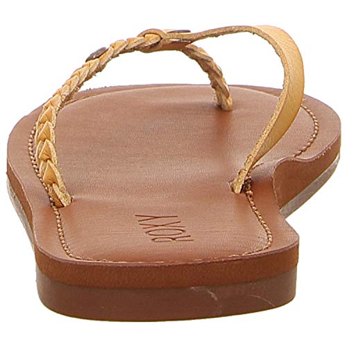 Roxy Livia, Chanclas para Mujer, Amarillo (Mustard Mu0), 39 EU