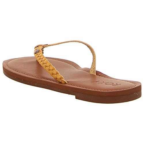 Roxy Livia, Chanclas para Mujer, Amarillo (Mustard Mu0), 39 EU