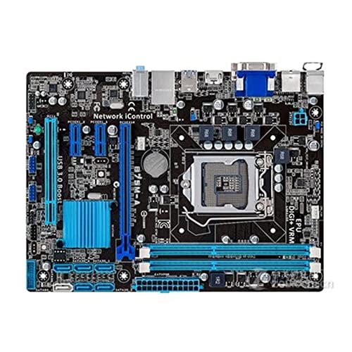 RTYU Placas Base de computadoraFit for ASUS B75M-A Placa Base de computadora LGA1155 DDR3 para I3 I5 I7 22 / 32Nm CPU USB3.0 B75 Placa Base