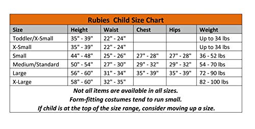 Rubies - Disfraz ninja dragon gold para niño, talla 8-10 años (Rubies 641143-L)