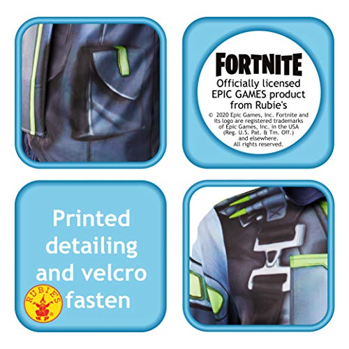 Rubies Official Fortnite Archetype Costume Kit-Top & Mask Disfraz, Multicolor, talla única (300537NS)