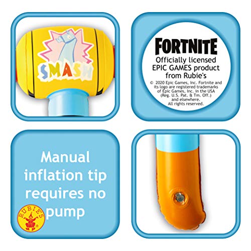 Rubies Official Fortnite Squeak Inflatable Pick axe Disfraz, Multicolor (300532NS)