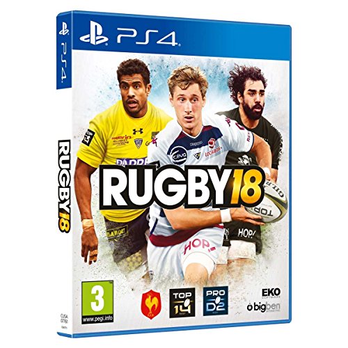Rugby 18 - Carcasa para PS4, versión francesa