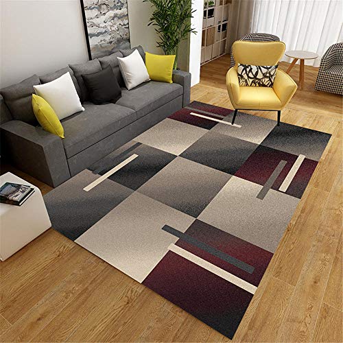RUGMRZ Alfombra Juego Sala de Estar Simple Dormitorio Suave y Hermosa mesita de Noche Pasillo Alfombra Alfombra para Perros-Gris_Los 40X60CM alfombras Online Baratas Hecho a40X60CM/1ft 4''X1ft 12''