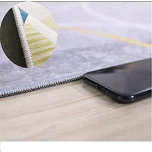 RUGMRZ Alfombra Juego Sala de Estar Simple Dormitorio Suave y Hermosa mesita de Noche Pasillo Alfombra Alfombra para Perros-Gris_Los 40X60CM alfombras Online Baratas Hecho a40X60CM/1ft 4''X1ft 12''