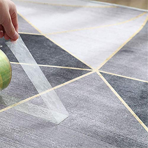 RUGMRZ Alfombras Online Baratas La Cocina del Dormitorio es Buena para cuidar la Alfombra de la Chimenea.-Blanco Negro_El 100X140CM Alfombra Antideslizante Usable alfombras 100X140CM/3ft 3''X4ft 7''