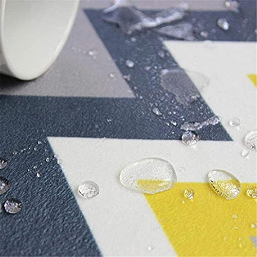 RUGMRZ Alfombras Online Baratas La Cocina del Dormitorio es Buena para cuidar la Alfombra de la Chimenea.-Blanco Negro_El 100X140CM Alfombra Antideslizante Usable alfombras 100X140CM/3ft 3''X4ft 7''