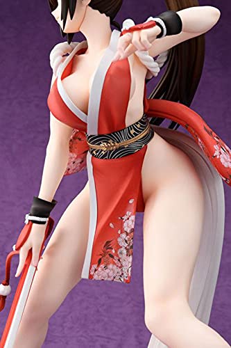 Ruinaza The King of Fighters XIV: MAI Shiranui 1: 6 Escala Figura Decoración De Escritorio Fans Colecciones Regalos Muñecas Modelo Estatua