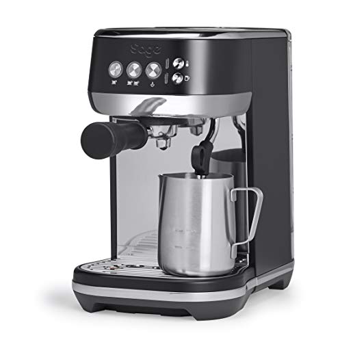 SAGE SES500BTR the Bambino Plus, Cafetera espresso, Cappuccinatore, 15 Bar, negro