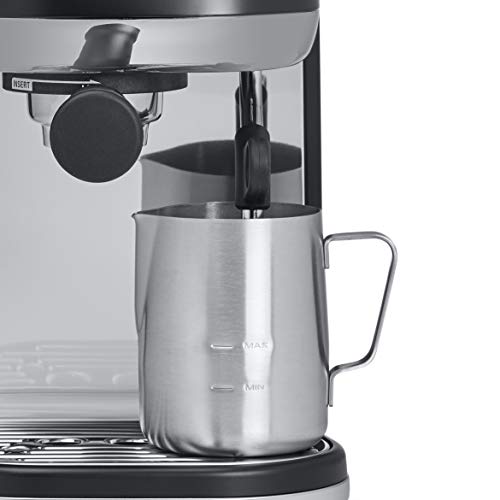 SAGE SES500BTR the Bambino Plus, Cafetera espresso, Cappuccinatore, 15 Bar, negro