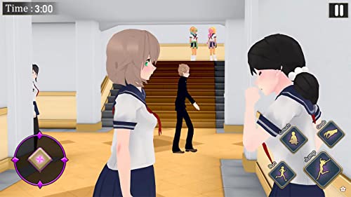 Sakura Anime High School Girl Life Simulator Games