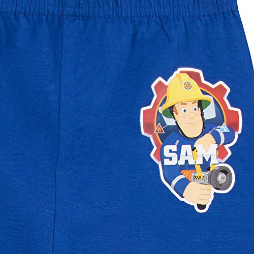 Sam el Bombero - Pijama para Niños - Fireman Sam - 3-4 Años