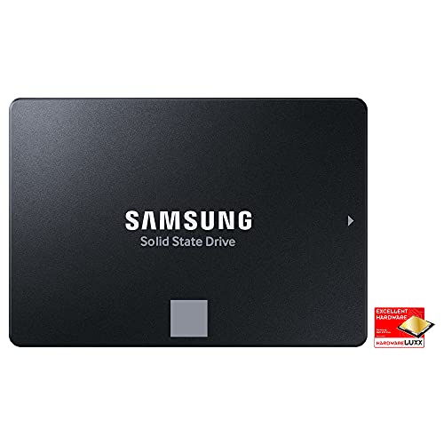 Samsung SSD 870 EVO - Disco duro interno de estado sólido, 1 TB, SATA 560 MB/s, 2,5", Negro