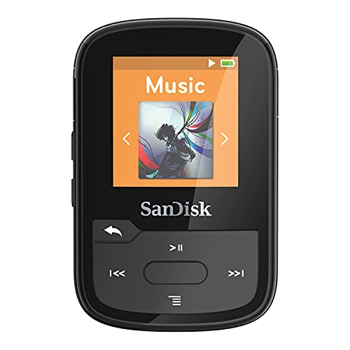 SanDisk Clip Sport Plus Wearable MP3 Player - Negro